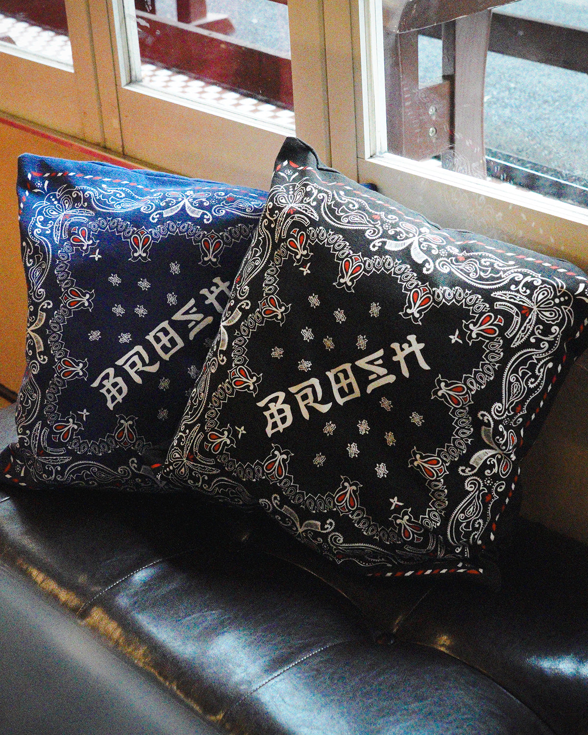 BROSH × TGP Design Paisley Cushion