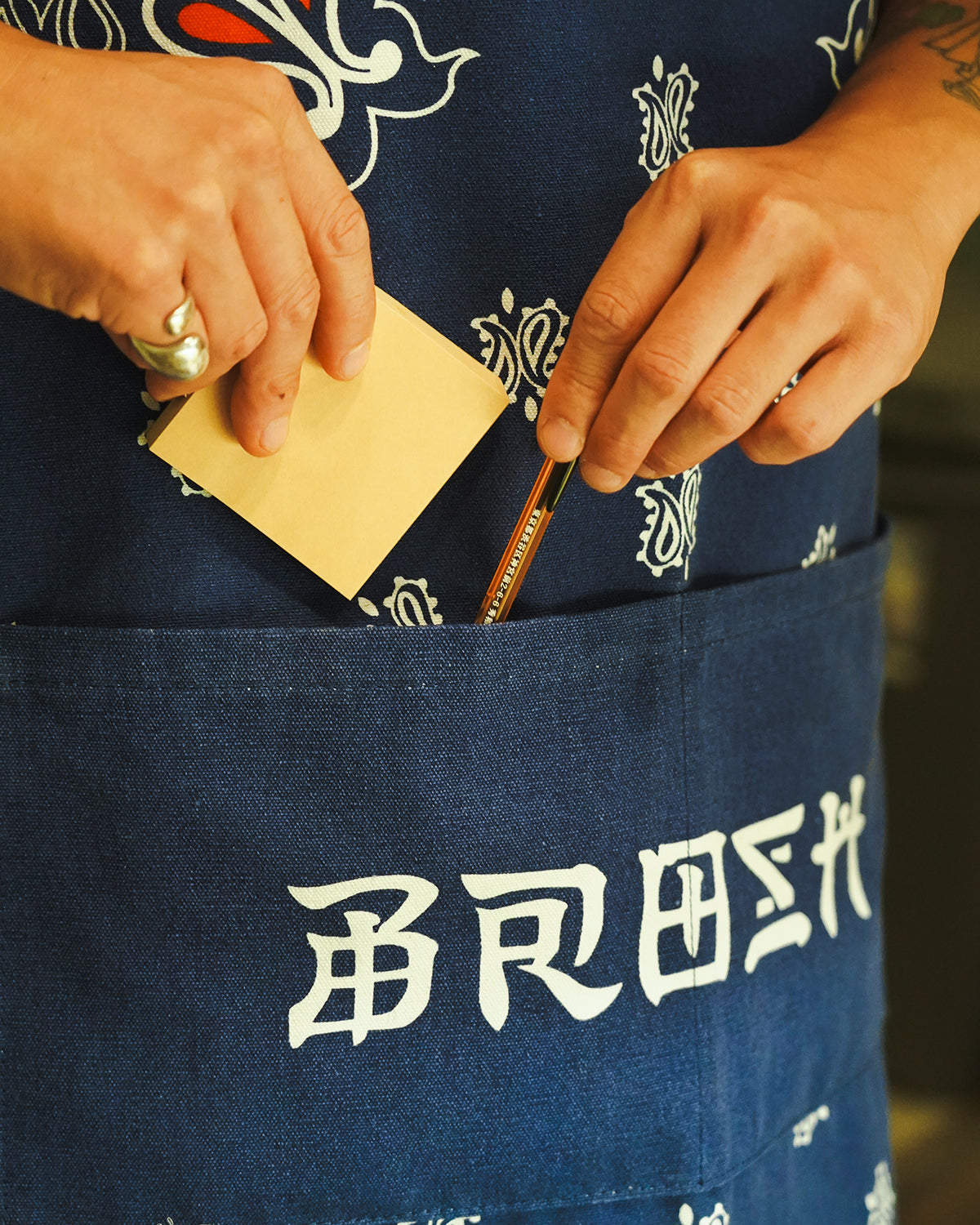 BROSH × TGP Design Paisley Apron