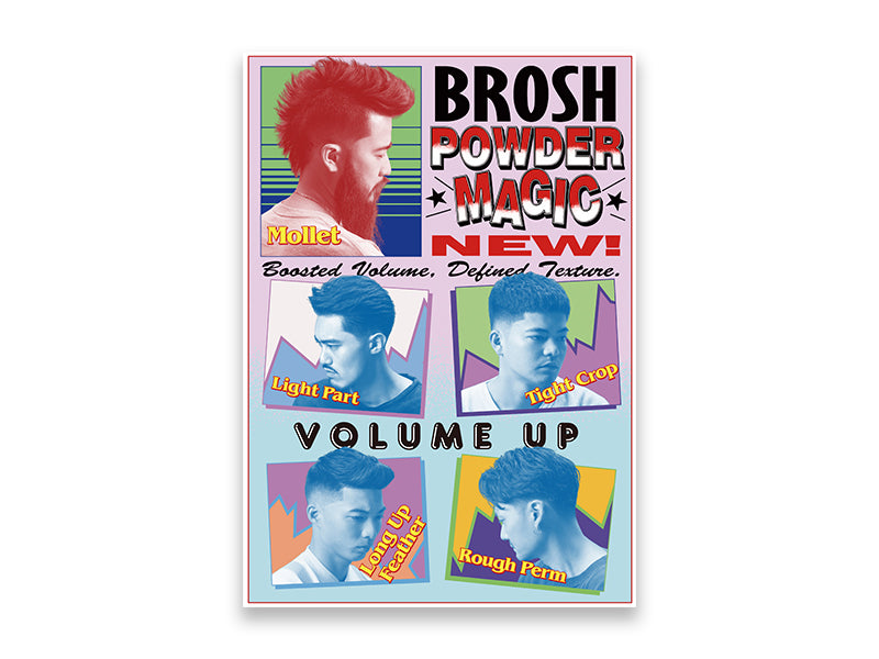 BROSH POWDER MAGIC POSTER