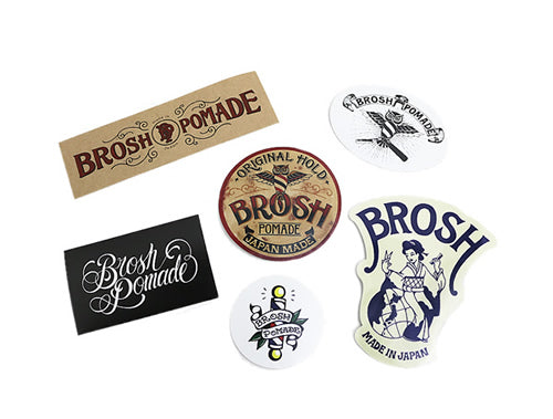 BROSH STICKERS SET