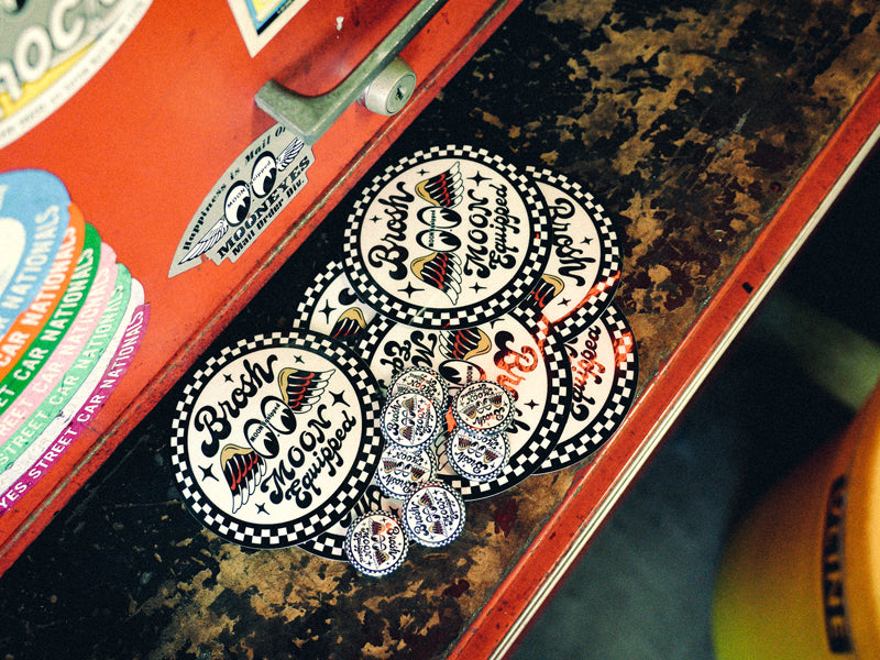 BROSH×MOON EQUIPPED GOODS - STICKER