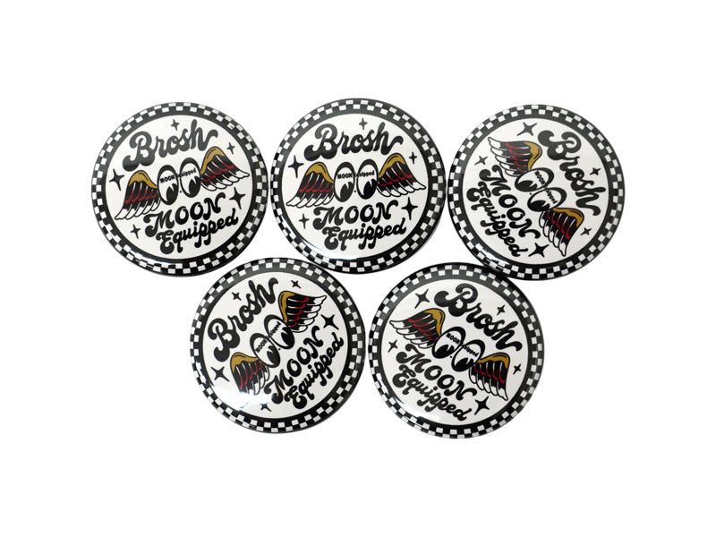 BROSH×MOON EQUIPPED GOODS - CAN BADGES