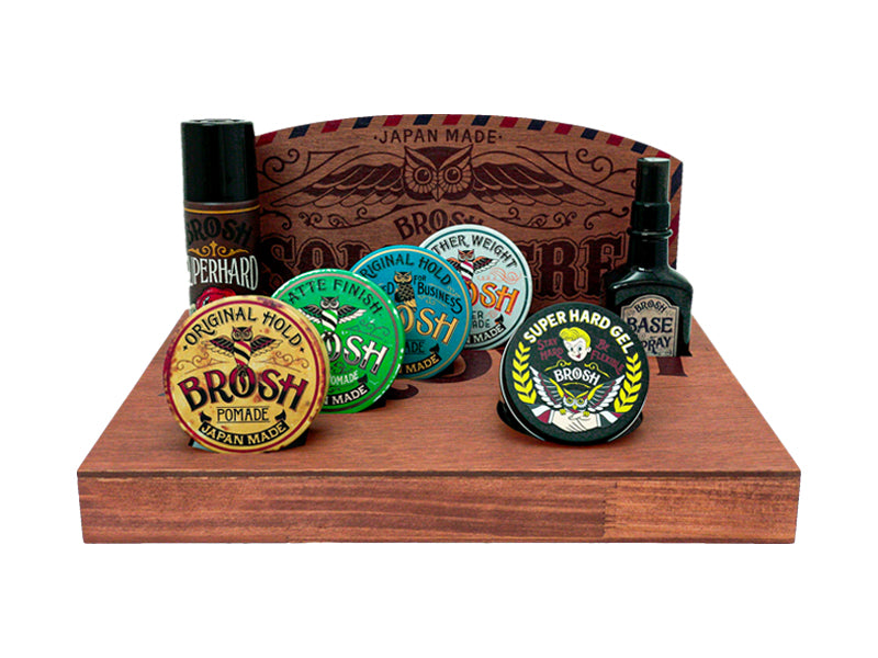 BROSH WOOD DISPLAY