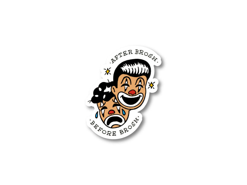 NEW BROSH STICKERS SET