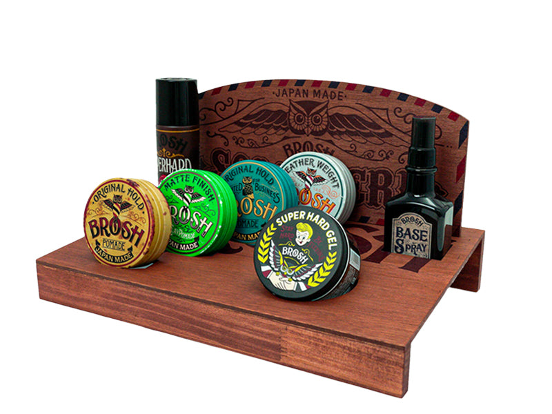 BROSH WOOD DISPLAY