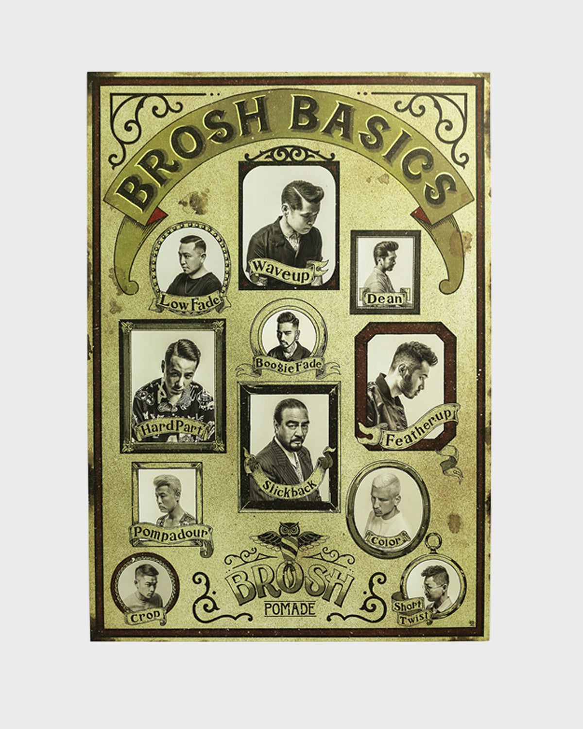 BROSH BASICS POSTER
