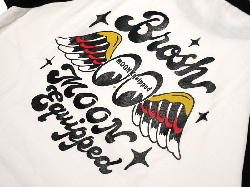 BROSH×MOON EQUIPPED GOODS - RAGLAN TEE