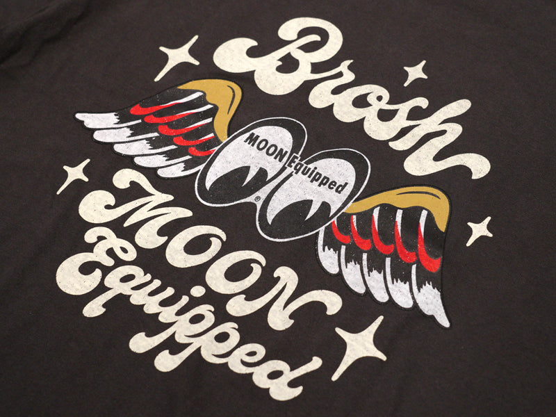 BROSH×MOON EQUIPPED GOODS - S/S TEE