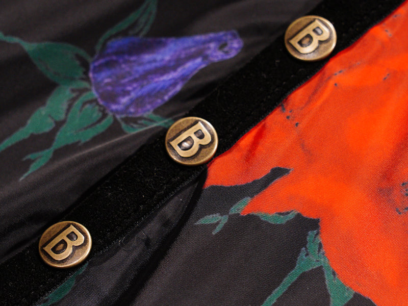 BROSH × WILDSIDE YOHJI YAMAMOTO CUT CLOTH SKULL ROSE