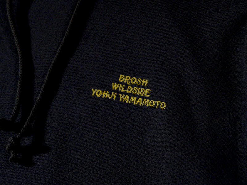 BROSH × WILDSIDE YOHJI YAMAMOTO TATTOO Pullover Hoodie