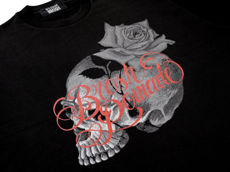 BROSH × WILDSIDE YOHJI YAMAMOTO SKULL ROSE T-Shirt