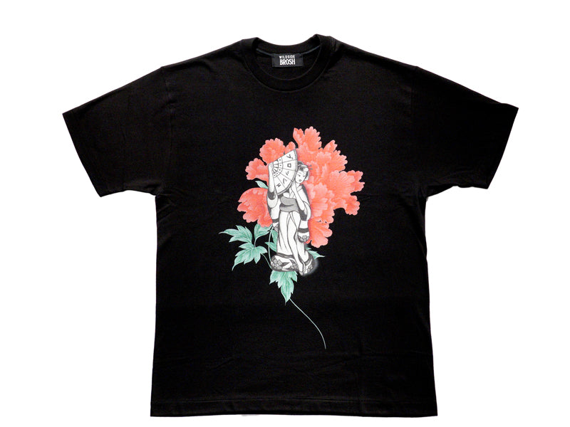 BROSH × WILDSIDE YOHJI YAMAMOTO Peony T-shirt