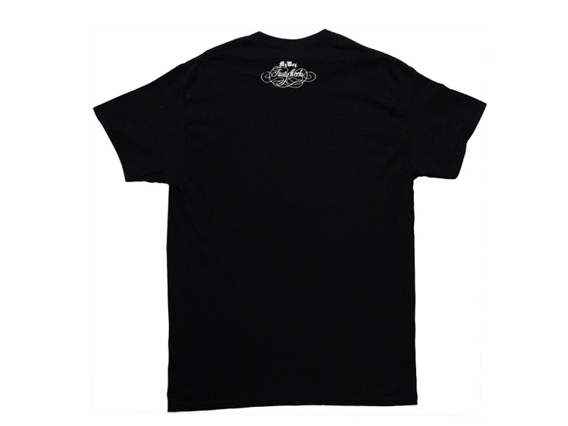 BROSH × FUSTY WORKS S/S TEE OWL LOGO