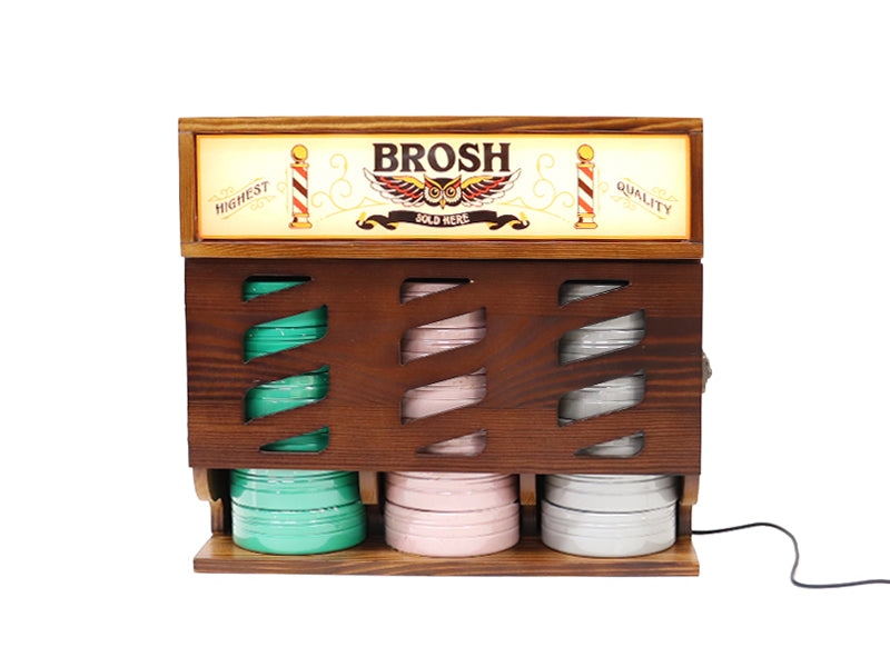 BROSH NEW VENDING DISPLAY