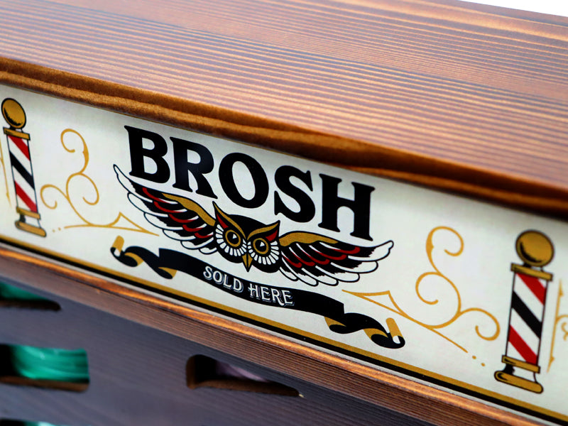 BROSH NEW VENDING DISPLAY