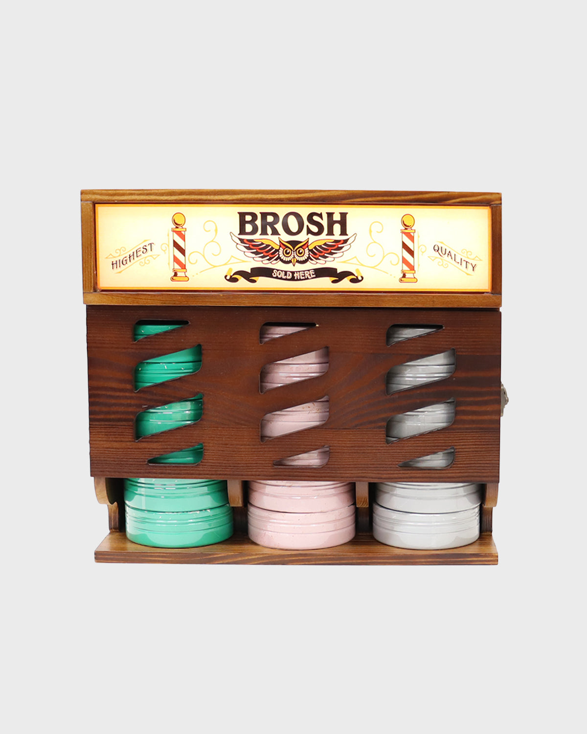 BROSH NEW VENDING DISPLAY