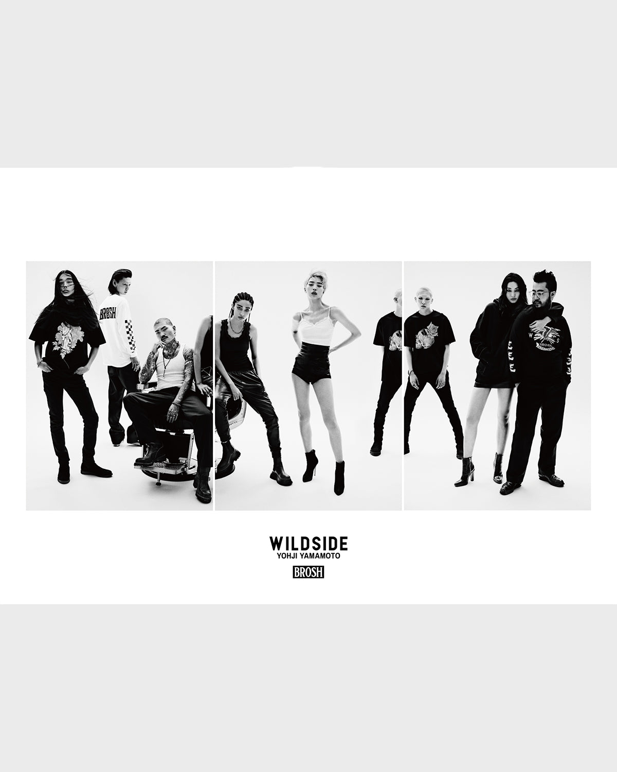 BROSH × WILDSIDE YOHJI YAMAMOTO POSTER A2
