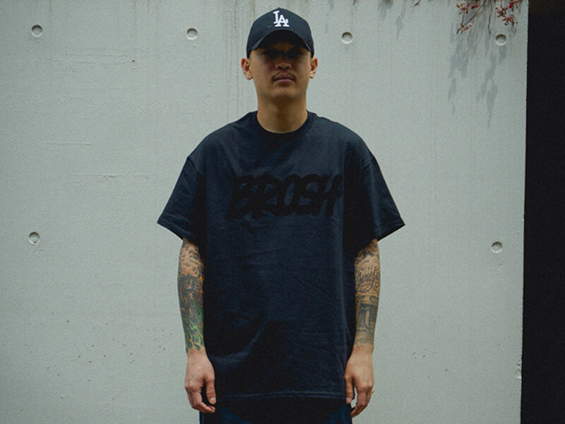 BROSH brush logo T-shirts