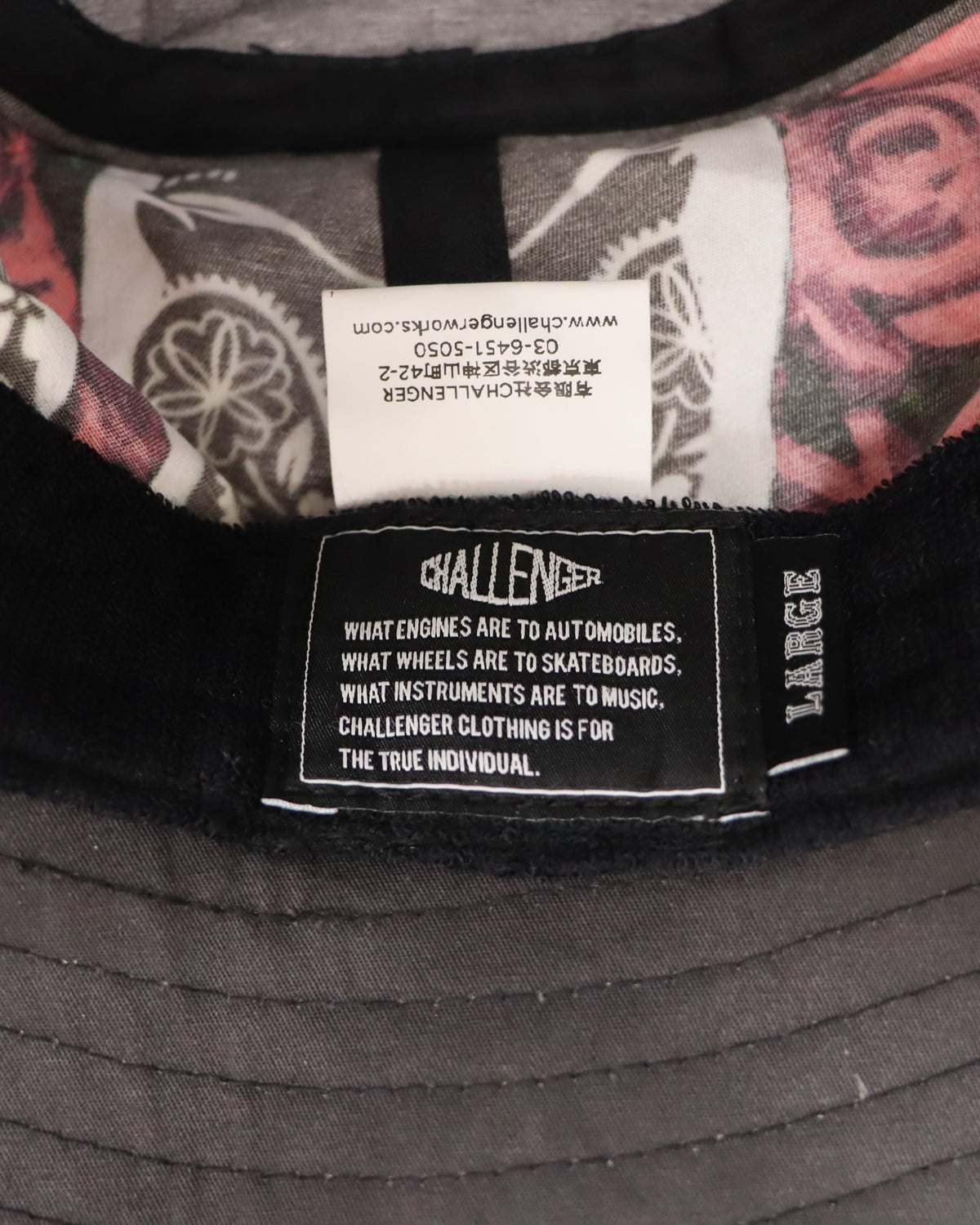 BROSH × CHALLENGER × HOSOI BUCKET HAT
