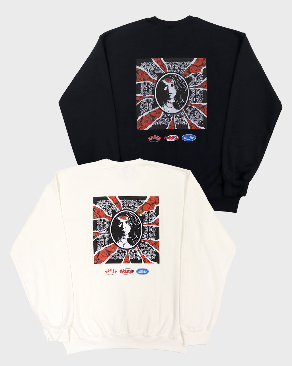 BROSH × CHALLENGER × HOSOI SWEATSHIRT