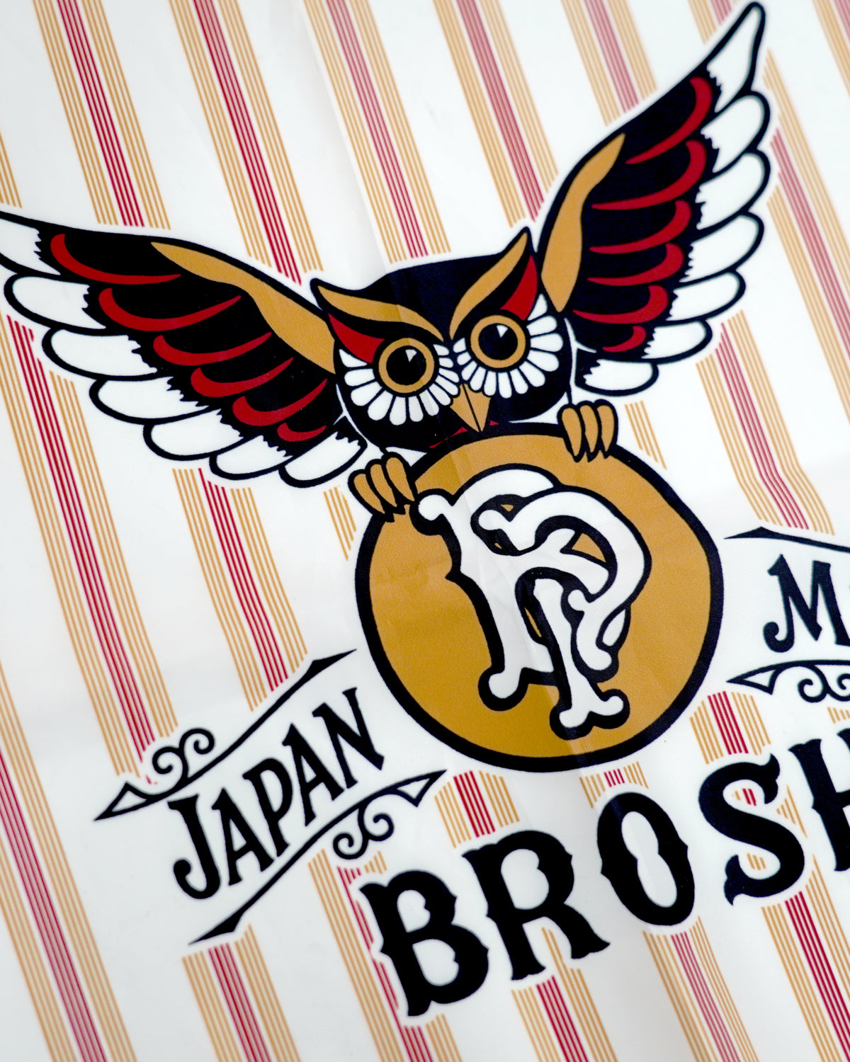 BROSH ORIGINAL LOGO Cutcloth - RED STRIPE