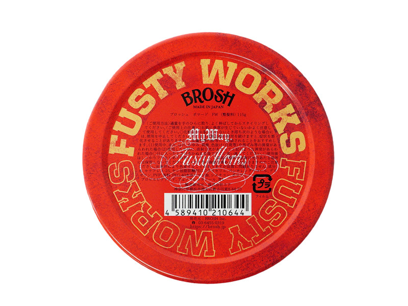 BROSH × FUSTY WORKS POMADE